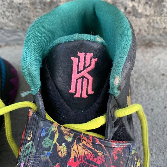 NIKE Kyrie 6 Chinese New Year Basketball Boots 2 2Y Rare Sneakers Shoes 2020 HTF - Picture 4 of 11